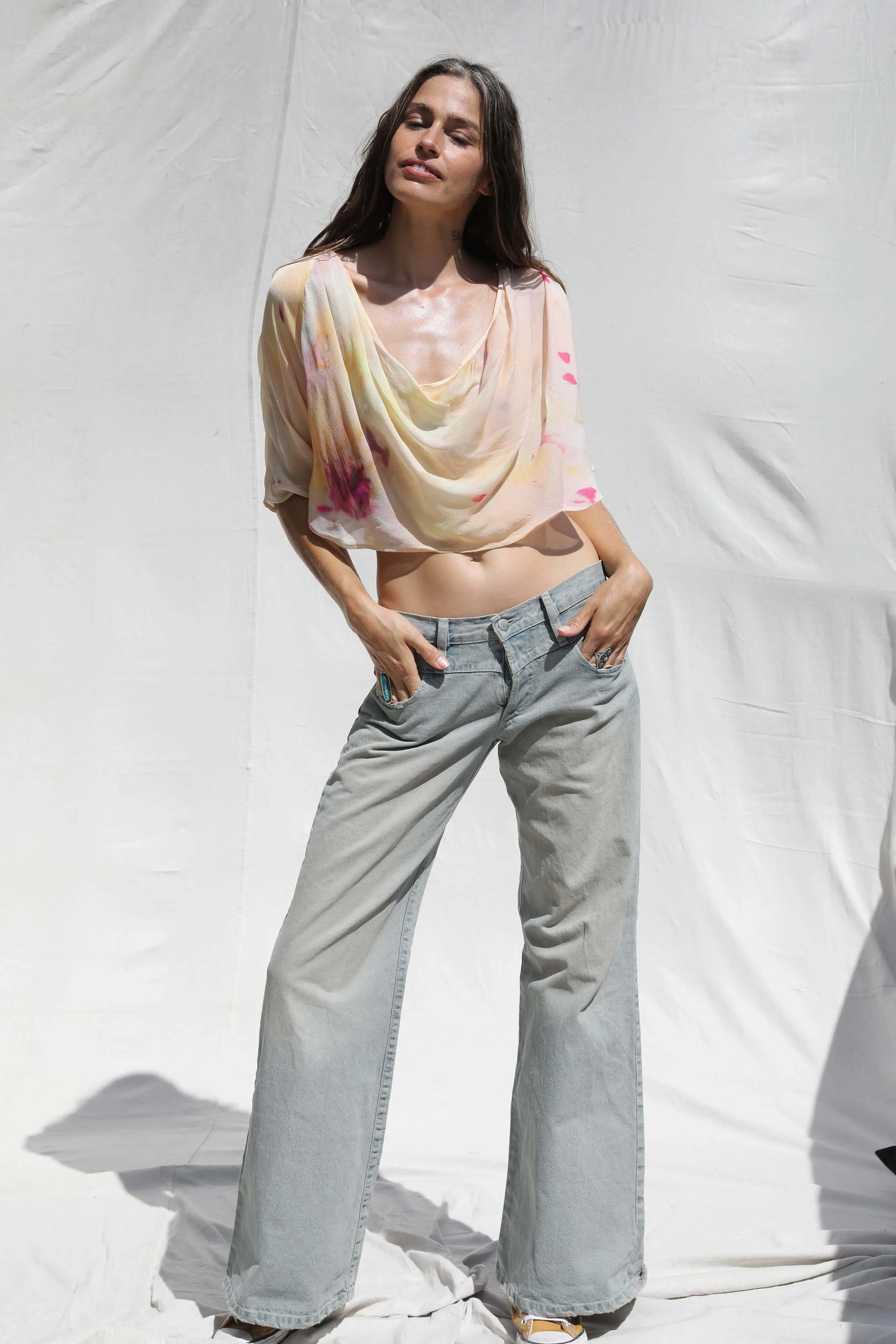 Afterglow Drape Top sold by Jen's Pirate Booty product image thumbnail 4