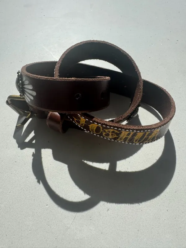 Joshua Tree Boho Cowboy Belt made by Jen's Pirate Booty