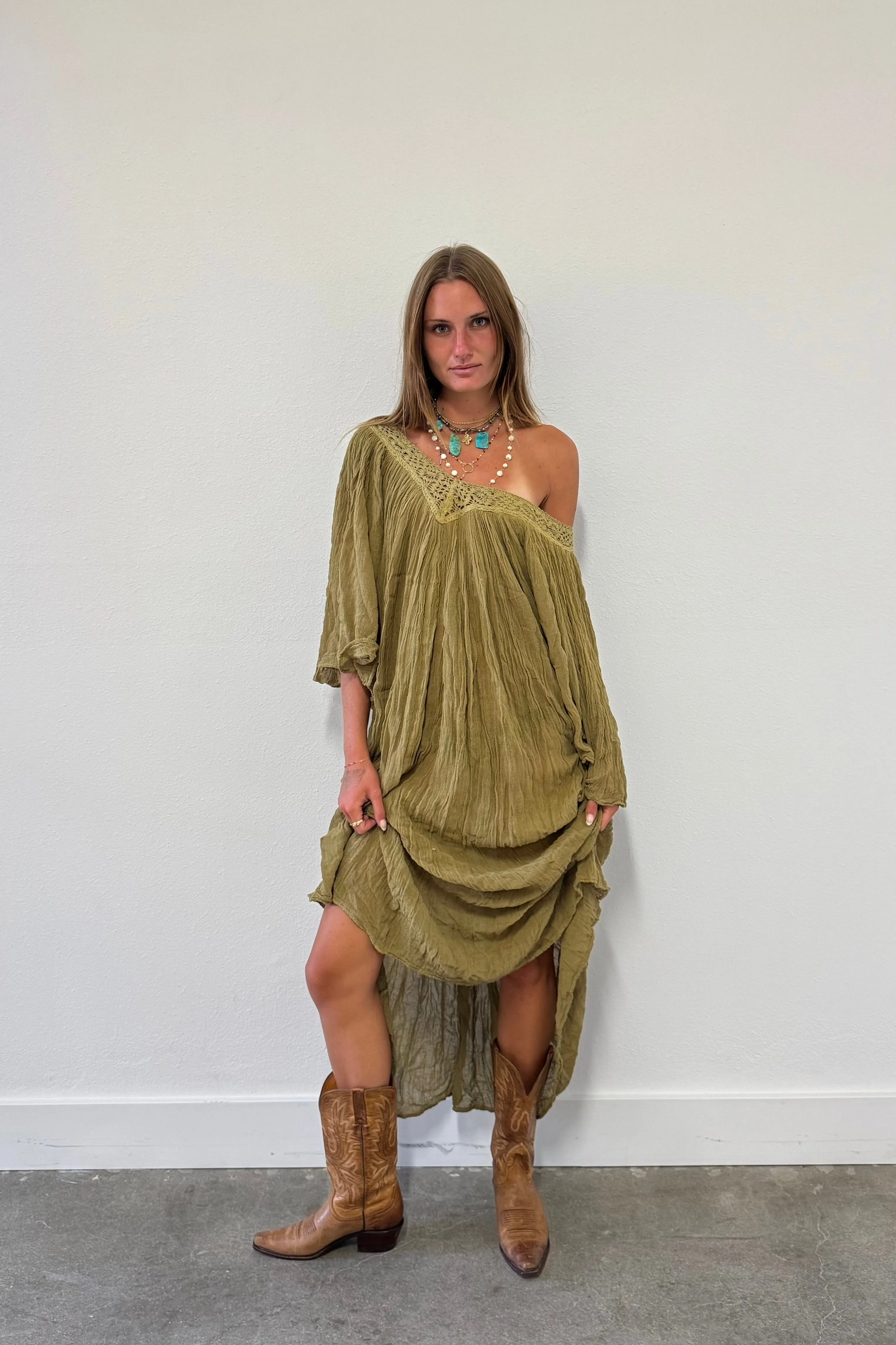 Stevie Maxi Dress No Ribbon sold by Jen's Pirate Booty product image thumbnail 2