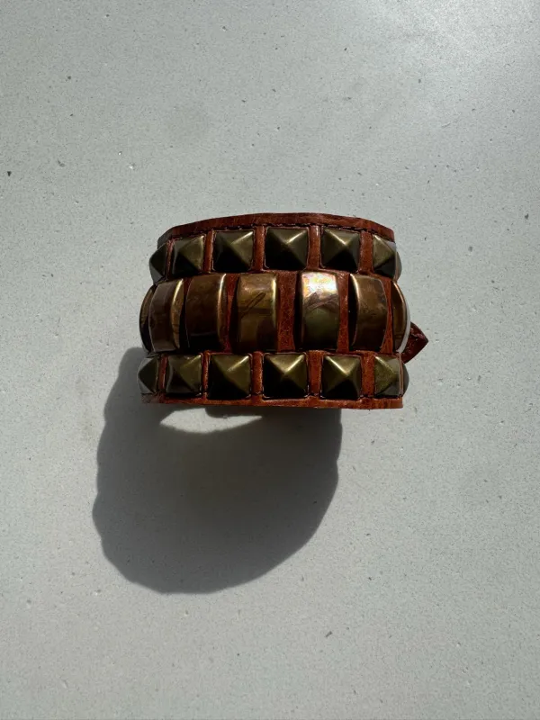 Buckle Tough Girl Cuff made by Jen's Pirate Booty