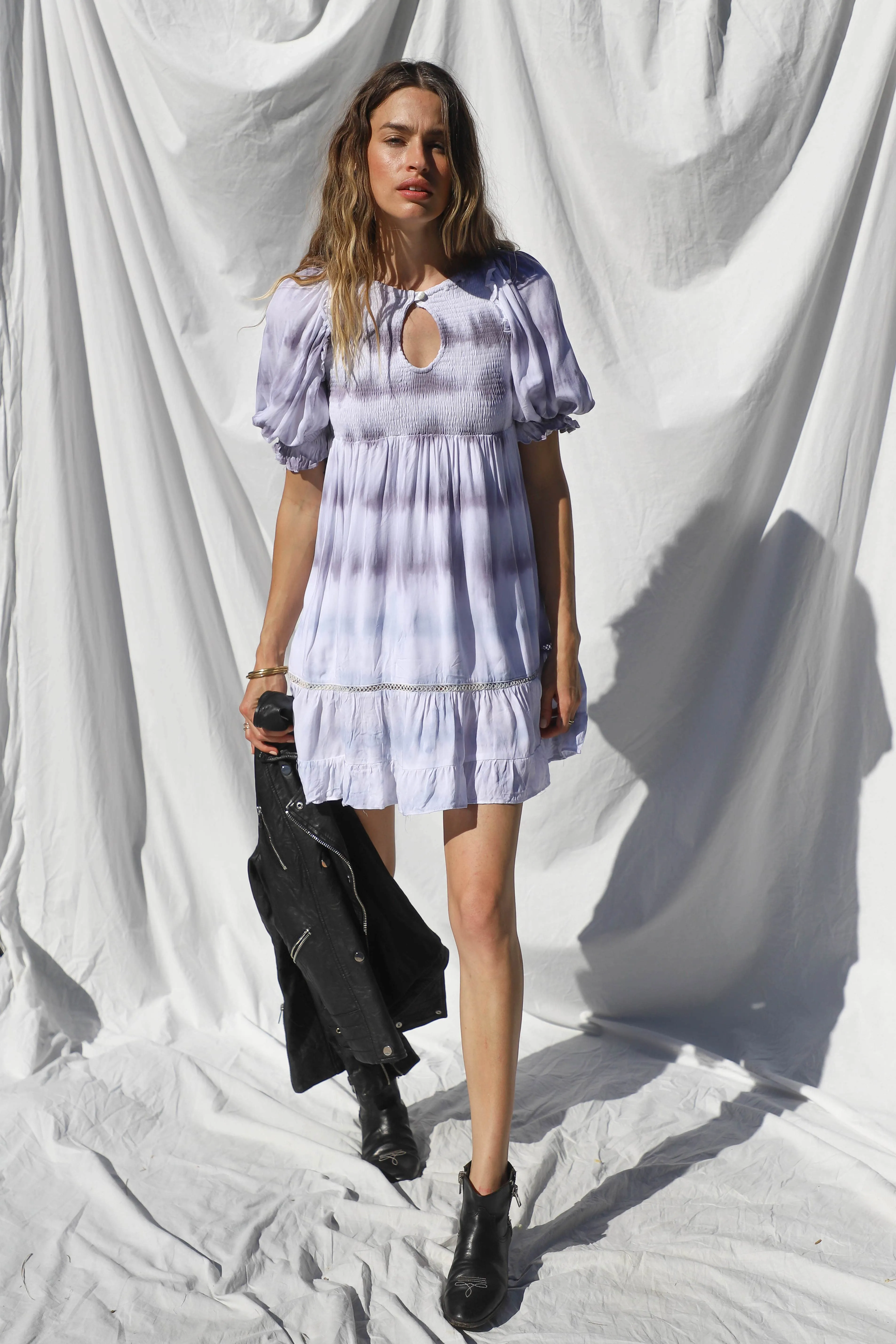 Tie Dye Malina Mini Dress - Sample Sale sold by Jen's Pirate Booty product image thumbnail 4