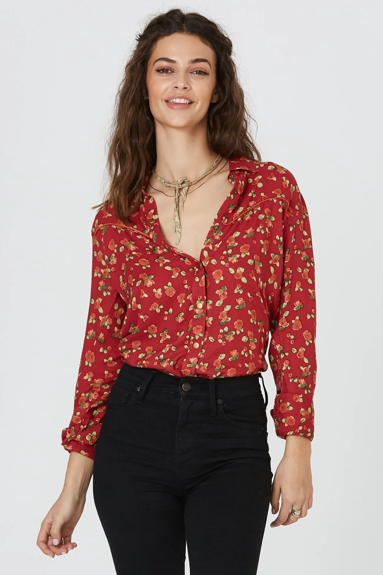 Pan Button Down sold by Jen's Pirate Booty product image thumbnail 4