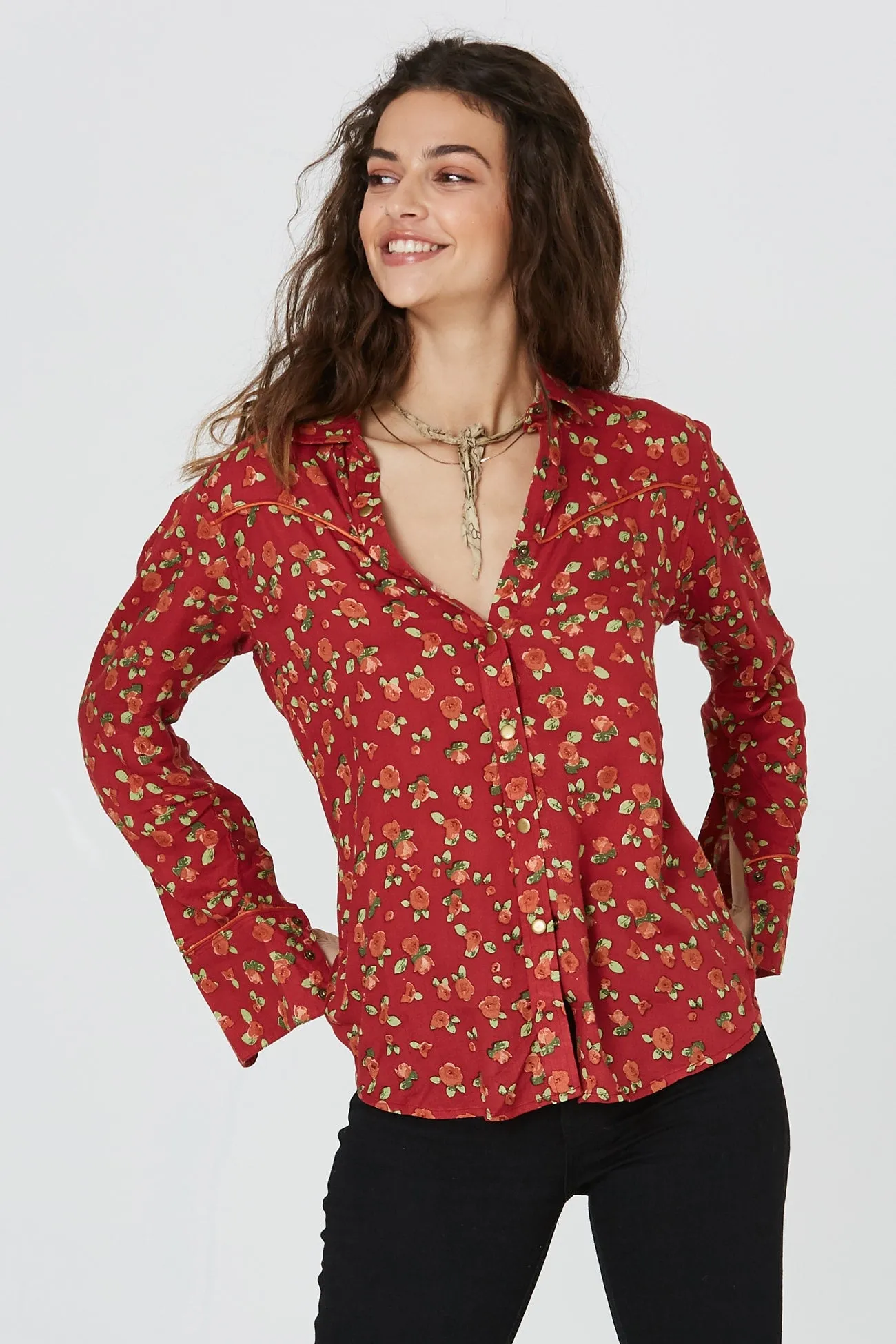Pan Button Down sold by Jen's Pirate Booty product image thumbnail 5