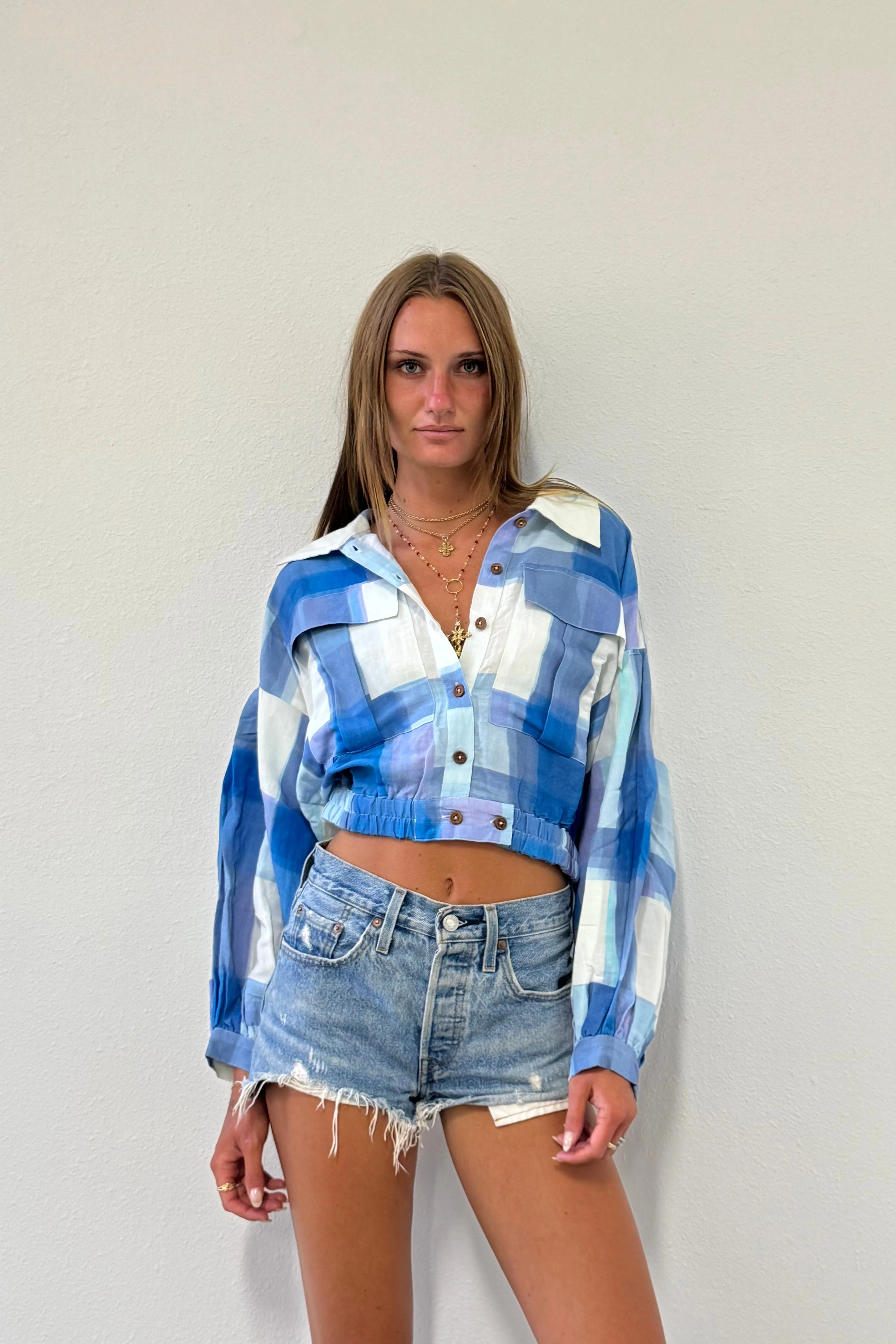 Carina Button Down sold by Jen's Pirate Booty