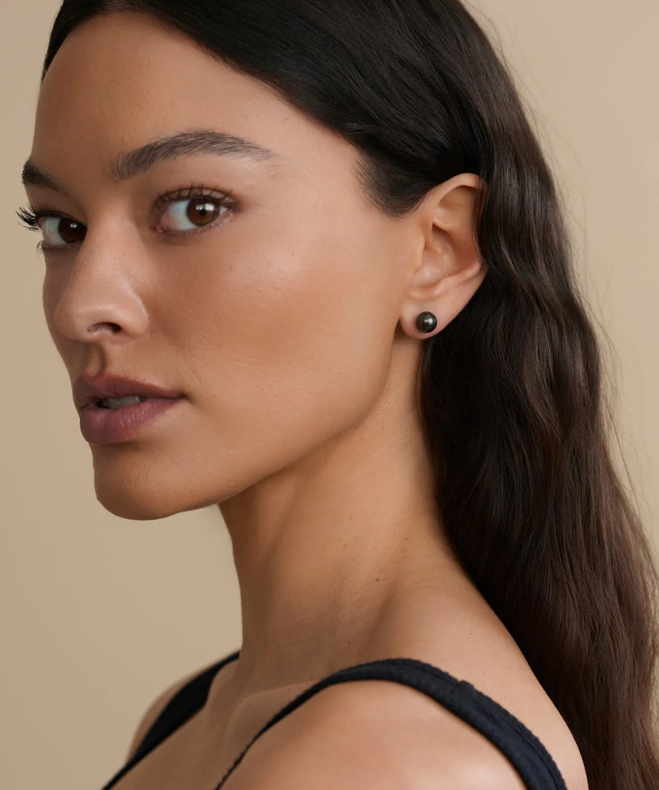 Medium Loren Pearl Studs sold by Jenni Kayne