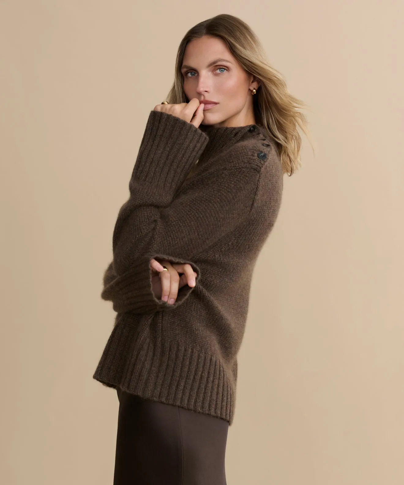 Cashmere Jackie Sweater sold by Jenni Kayne product image thumbnail 4