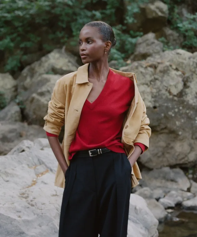 Flynn Cashmere Sweater sold by Jenni Kayne