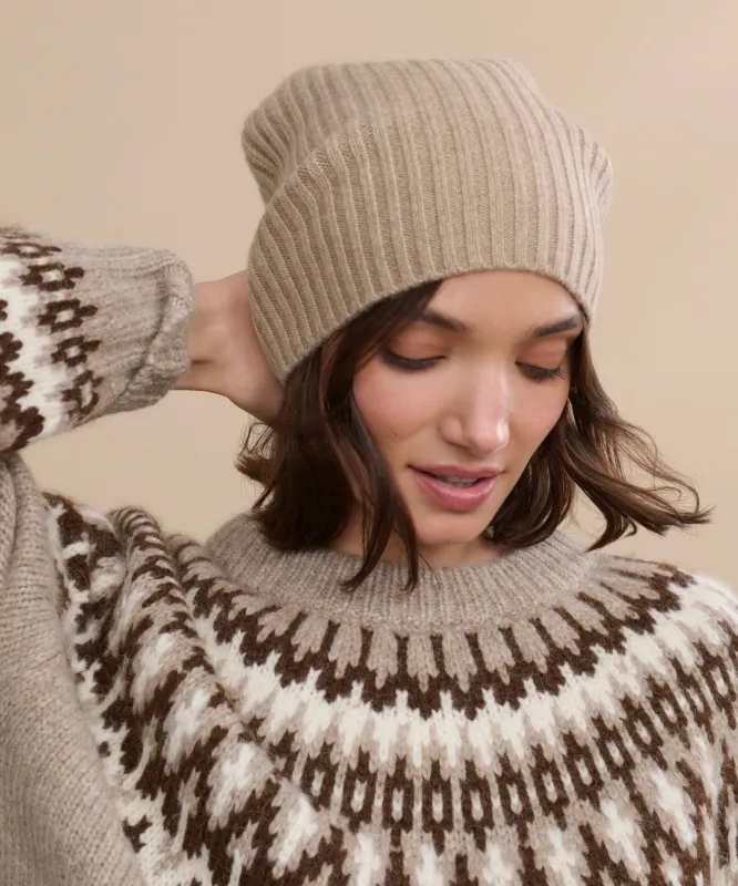 Cashmere Beanie made by Jenni Kayne
