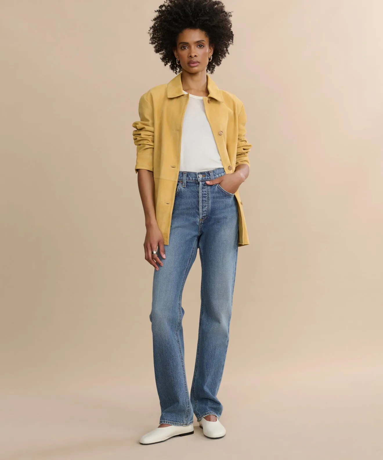 90's Pinch Waist Long sold by Jenni Kayne