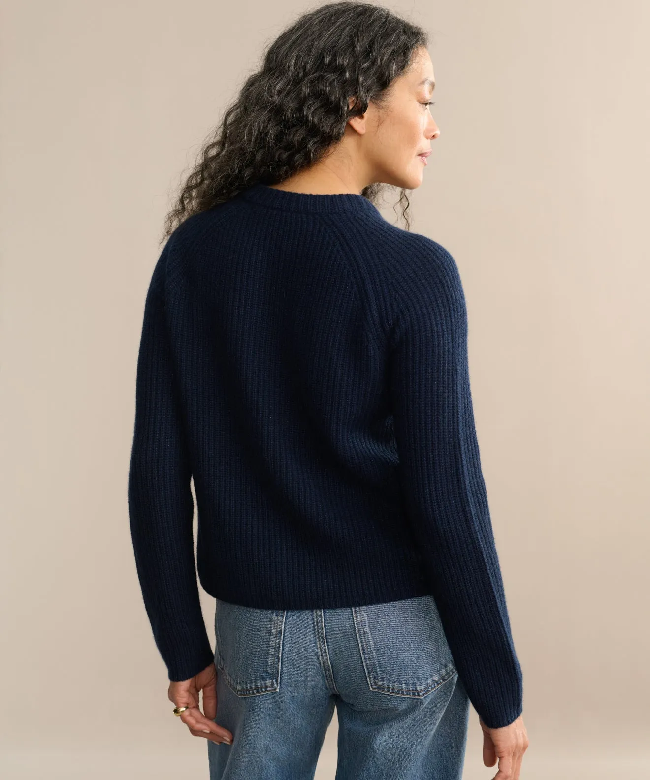 Cashmere Fisherman Sweater sold by Jenni Kayne product image thumbnail 4