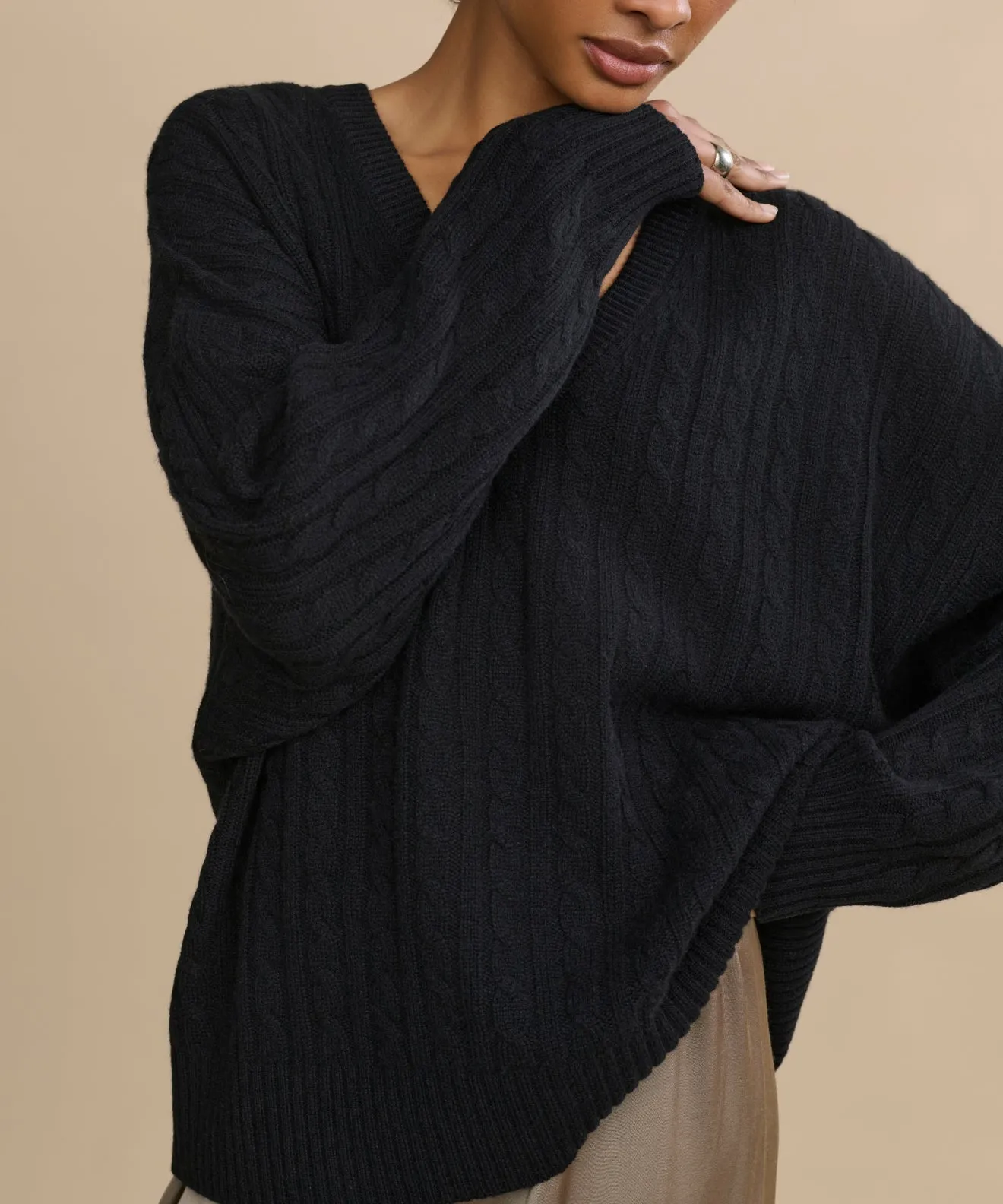 Nell V-Neck Sweater sold by Jenni Kayne product image thumbnail 5