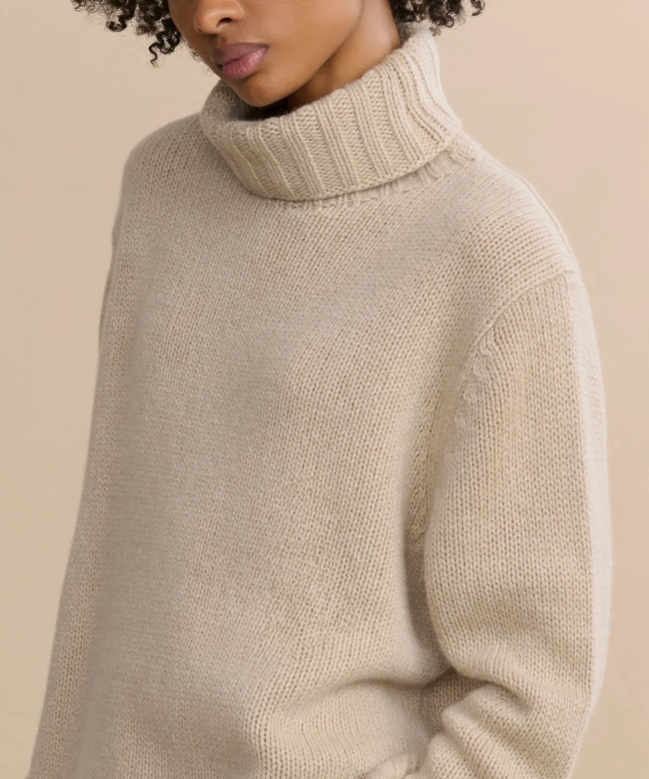 Cashmere Jet Turtleneck sold by Jenni Kayne product image thumbnail 4