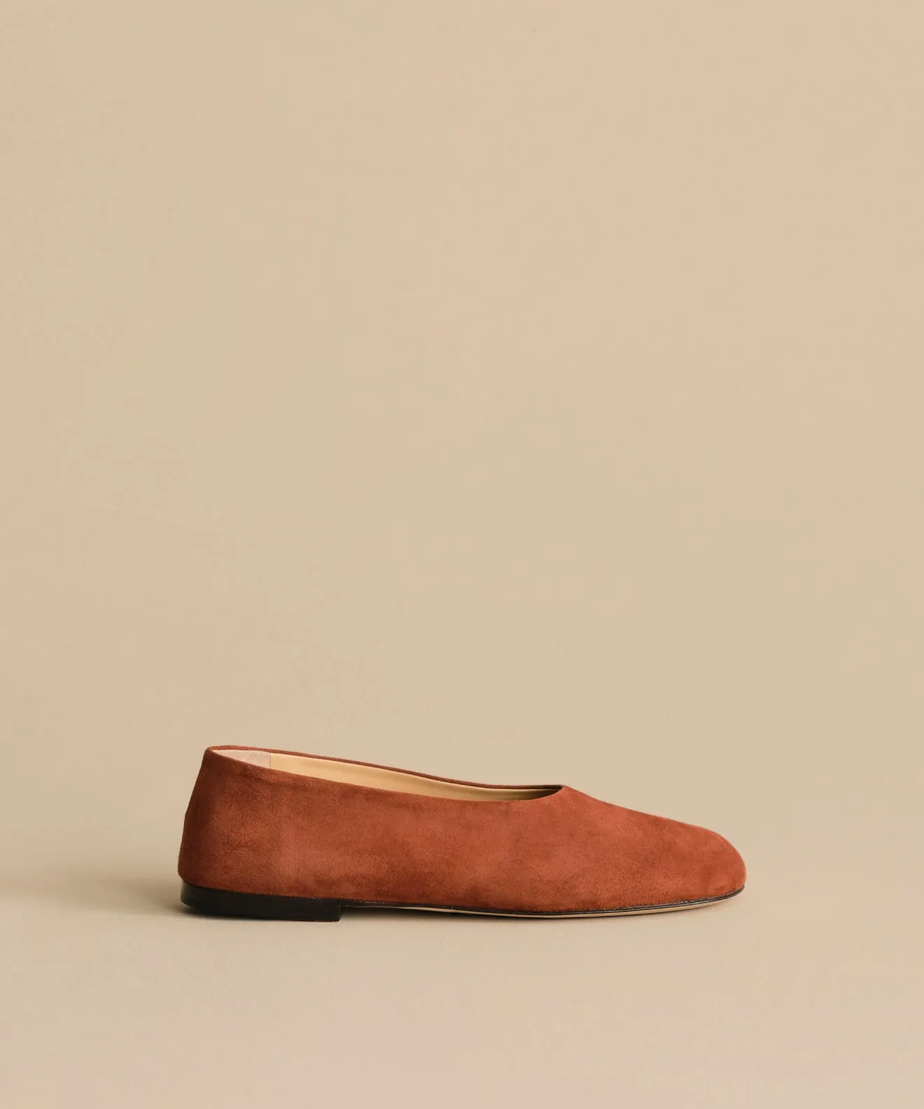 Suede Elodie Flat sold by Jenni Kayne