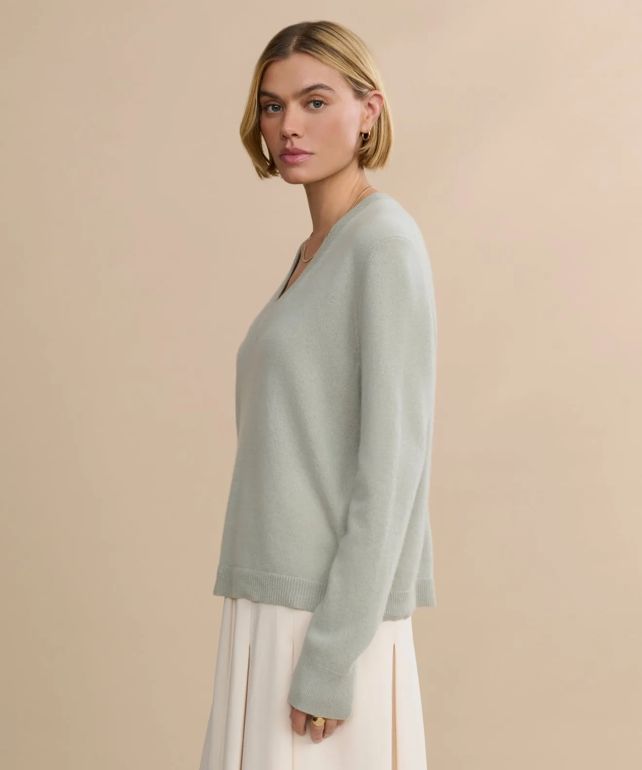 Flynn Cashmere Sweater sold by Jenni Kayne product image thumbnail 4