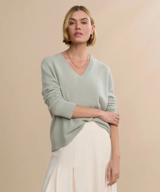 Flynn Cashmere Sweater sold by Jenni Kayne