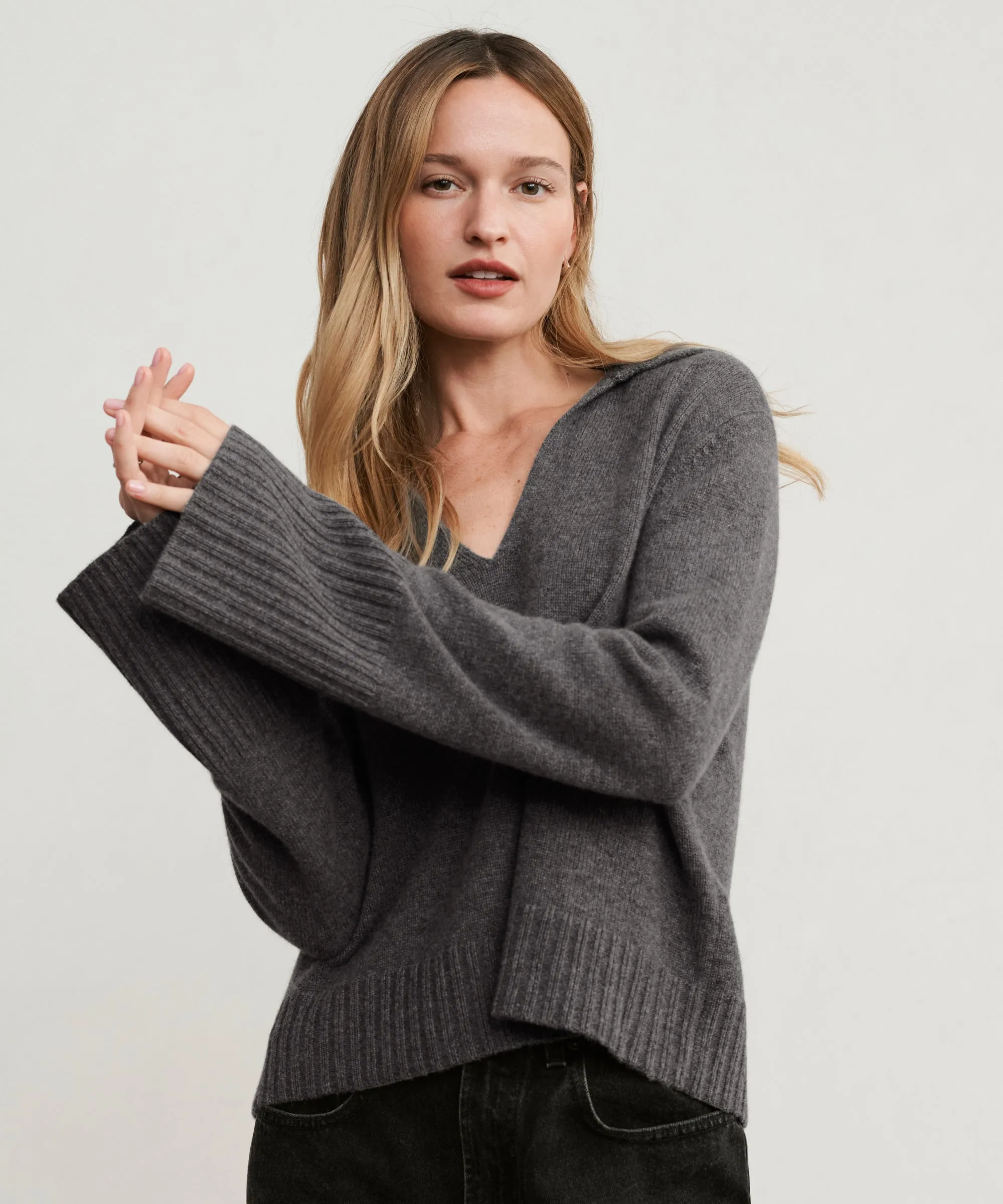 Cashmere Frances Polo sold by Jenni Kayne product image thumbnail 3