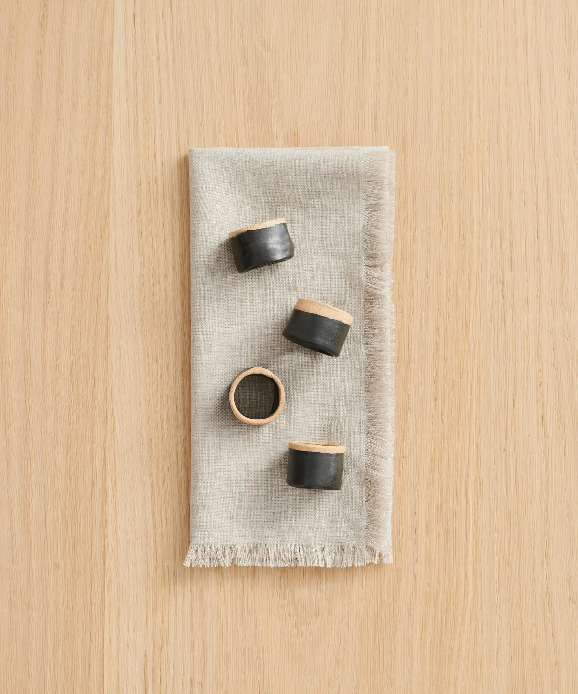 Ceramic Napkin Rings Set of 4 sold by Jenni Kayne product image thumbnail 3