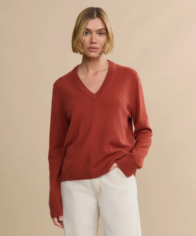 Flynn Cashmere Sweater sold by Jenni Kayne