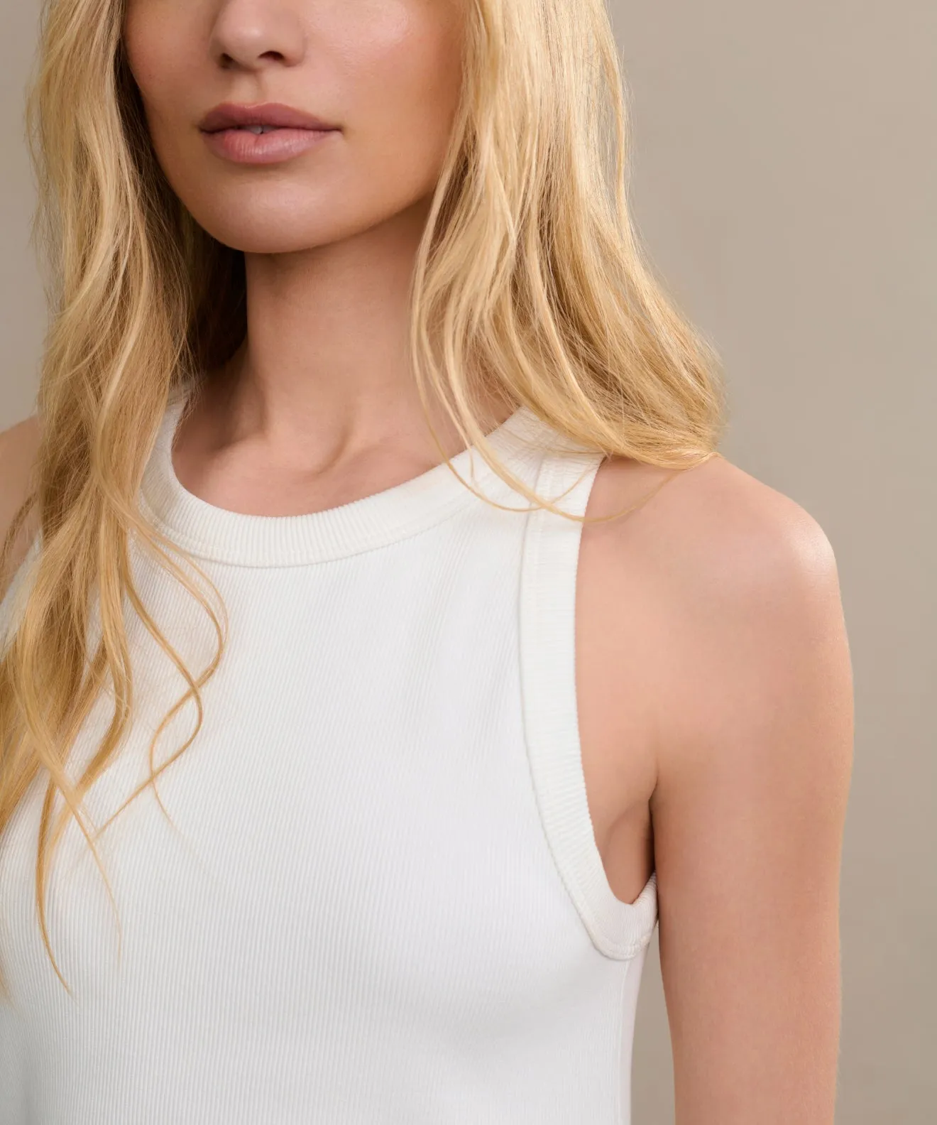 Cotton Rib Tank sold by Jenni Kayne product image thumbnail 2