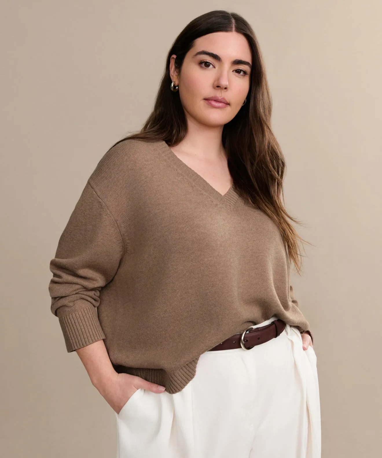 Simone V-Neck sold by Jenni Kayne product image thumbnail 3