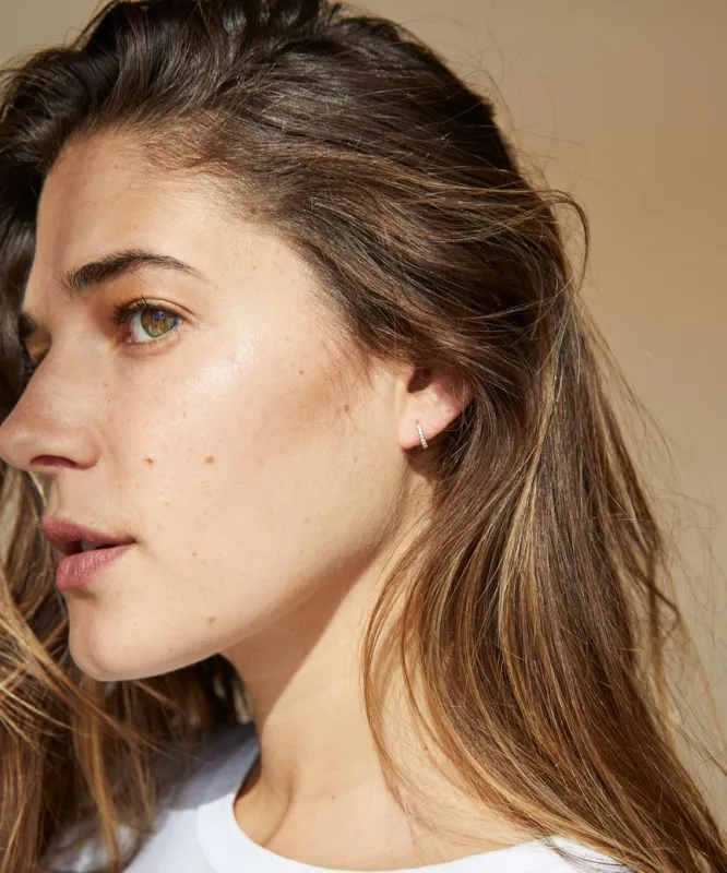 Huggie with Diamonds sold by Jenni Kayne