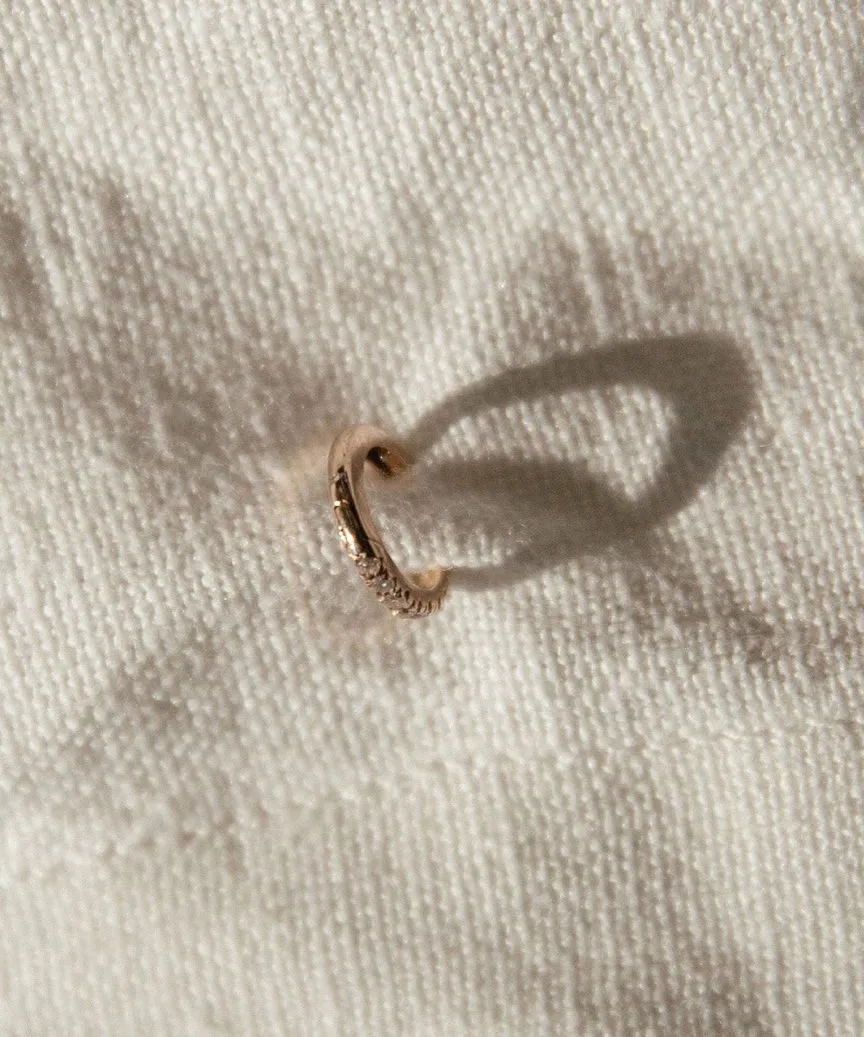 Huggie with Diamonds sold by Jenni Kayne product image thumbnail 2