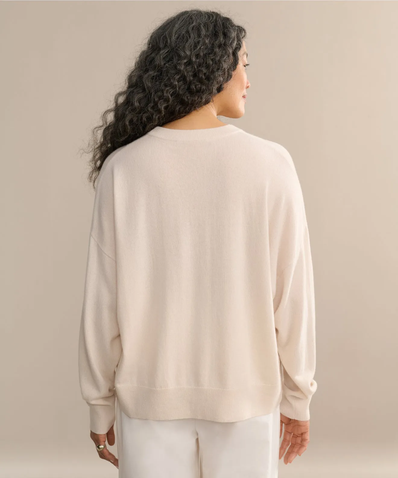 Cashmere Marina Crewneck sold by Jenni Kayne product image thumbnail 4