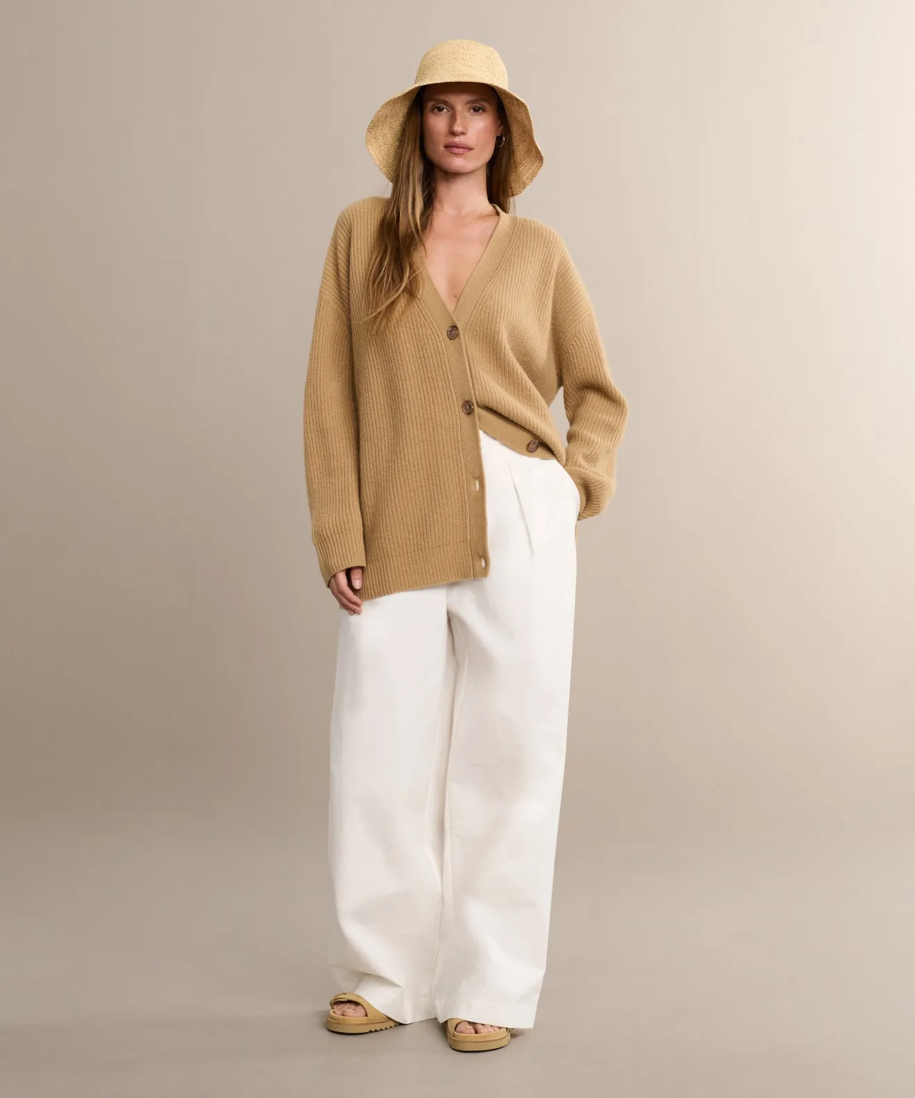 Cashmere Cocoon Cardigan sold by Jenni Kayne product image thumbnail 5