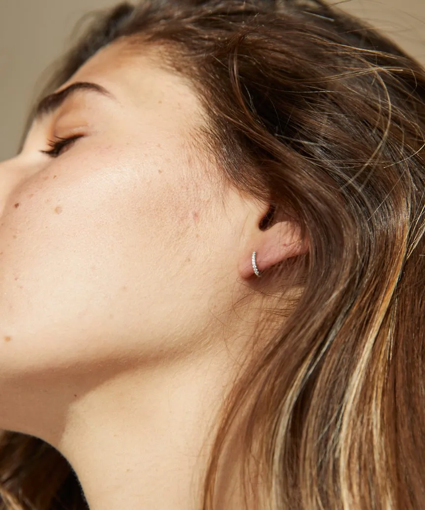 Huggie with Diamonds sold by Jenni Kayne product image thumbnail 2