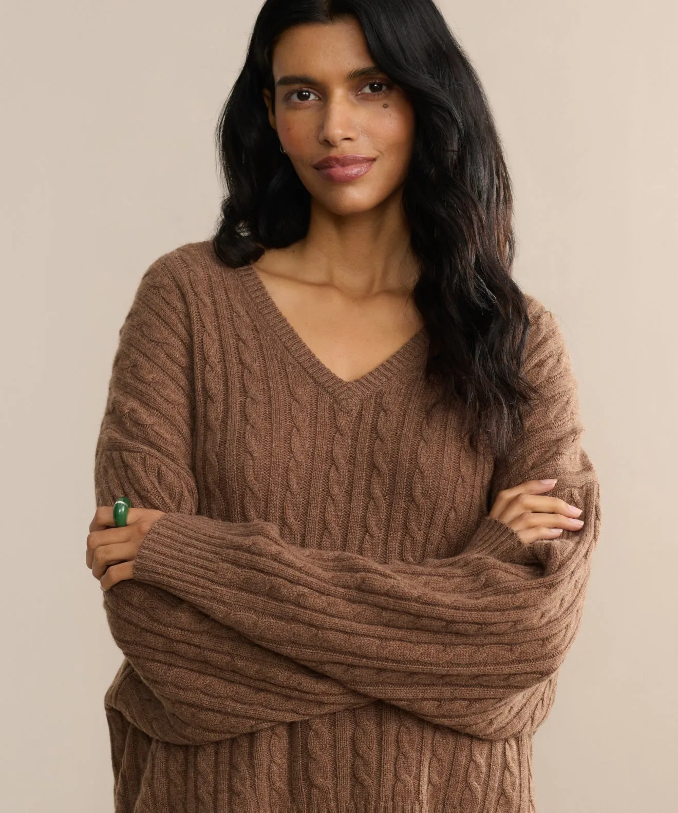 Nell V-Neck Sweater sold by Jenni Kayne product image thumbnail 2