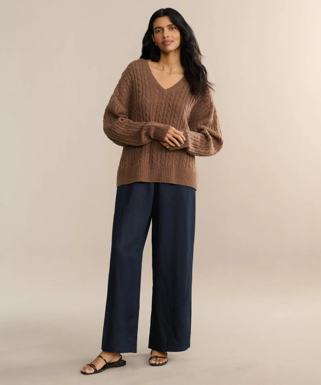 Nell V-Neck Sweater sold by Jenni Kayne product image thumbnail 5