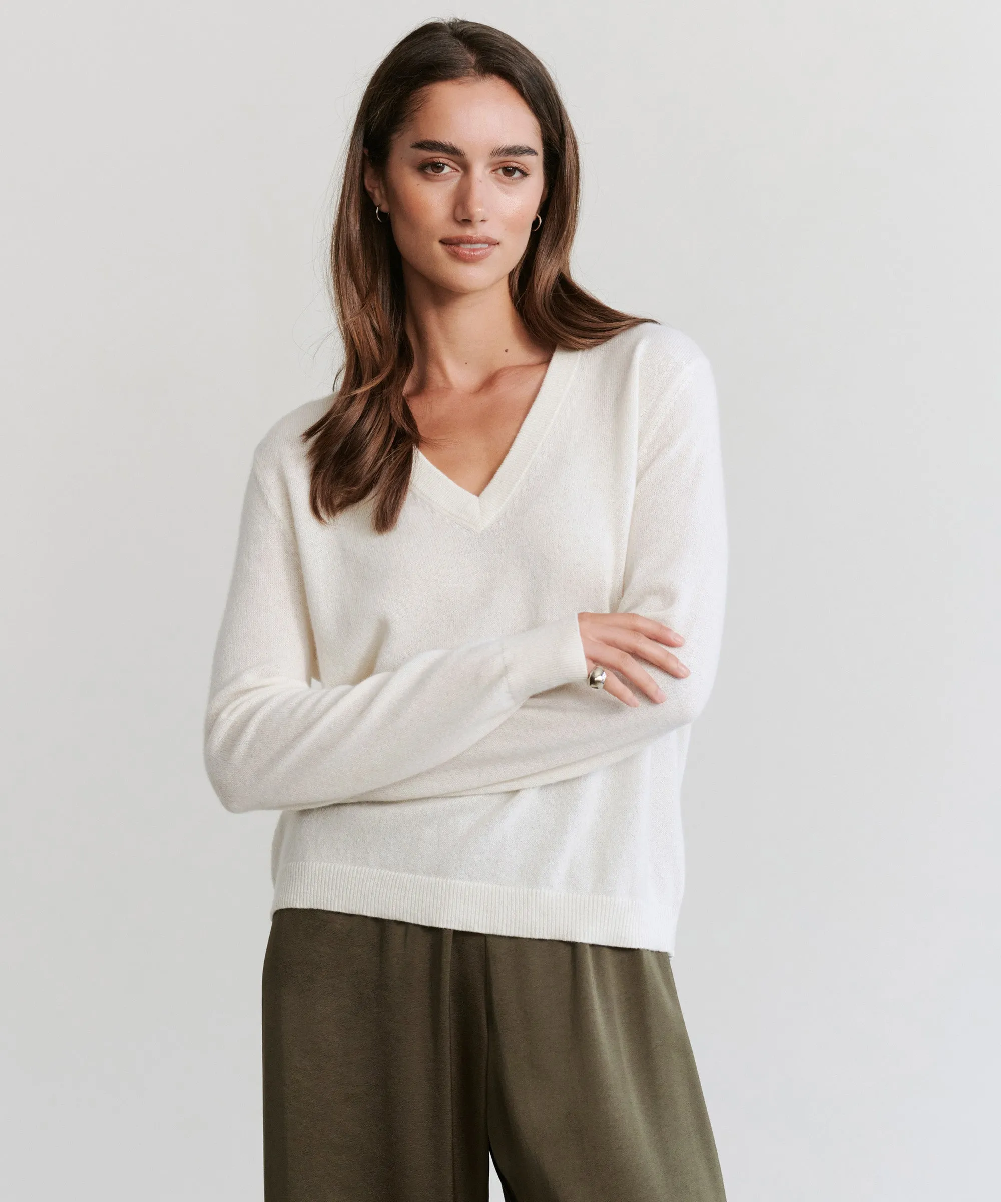 Flynn Cashmere Sweater sold by Jenni Kayne
