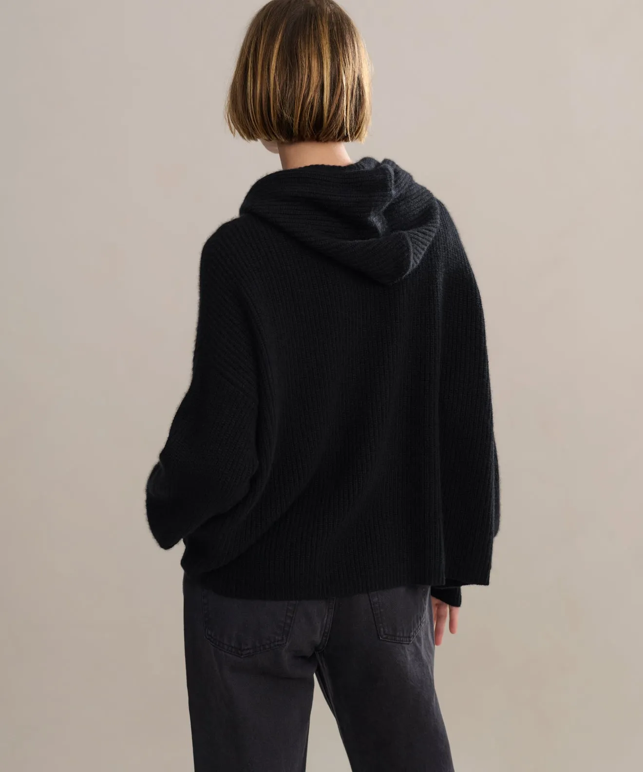 Cashmere Fisherman Hoodie sold by Jenni Kayne product image thumbnail 3