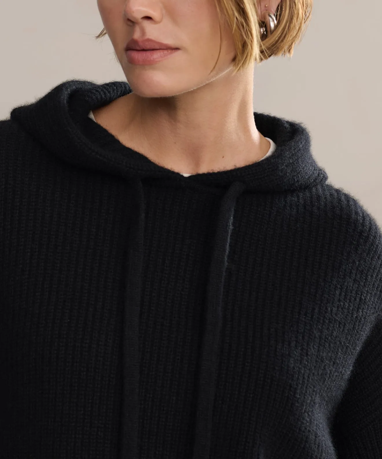 Cashmere Fisherman Hoodie sold by Jenni Kayne product image thumbnail 4