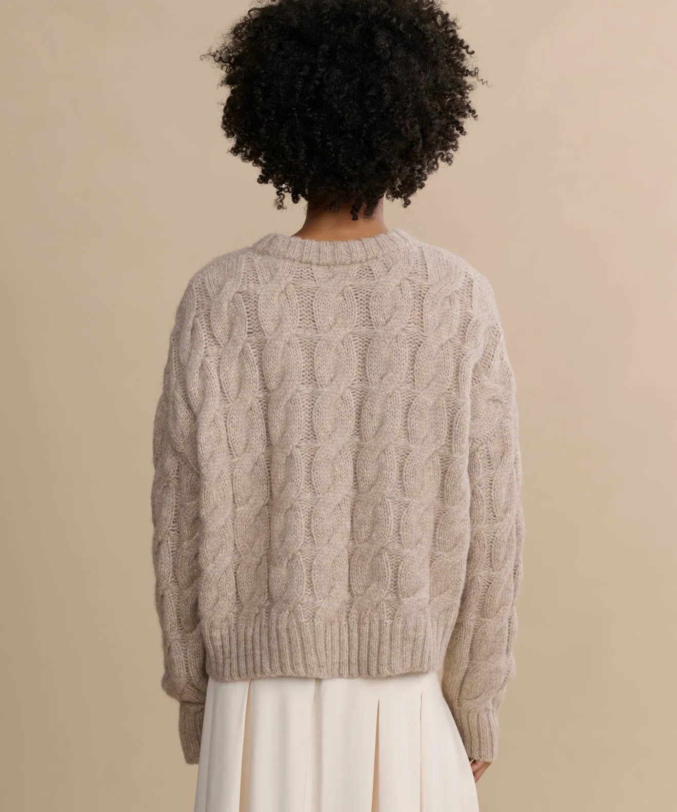 Cable Serena Crewneck sold by Jenni Kayne product image thumbnail 5