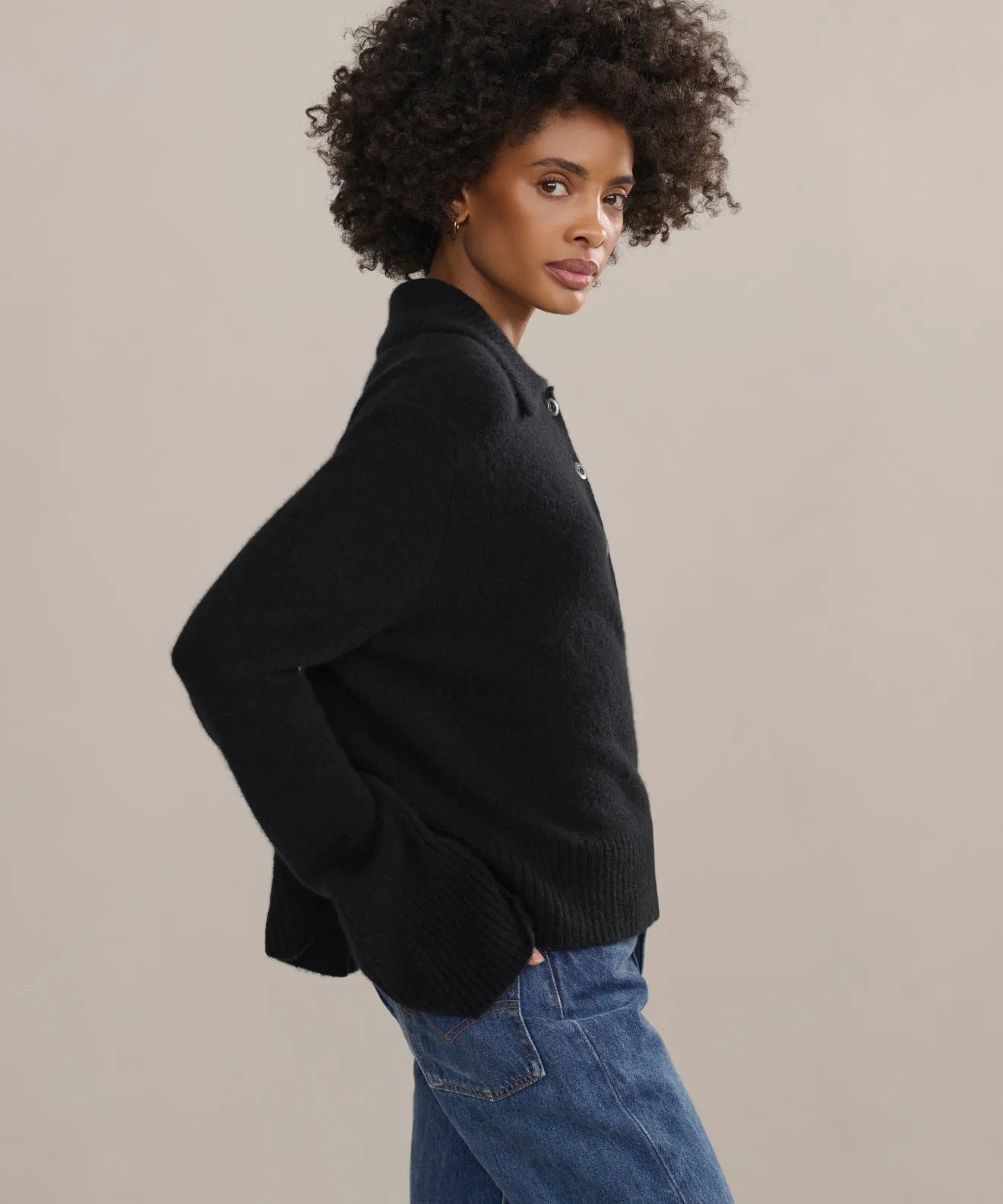 Cashmere Stevie Polo sold by Jenni Kayne product image thumbnail 3