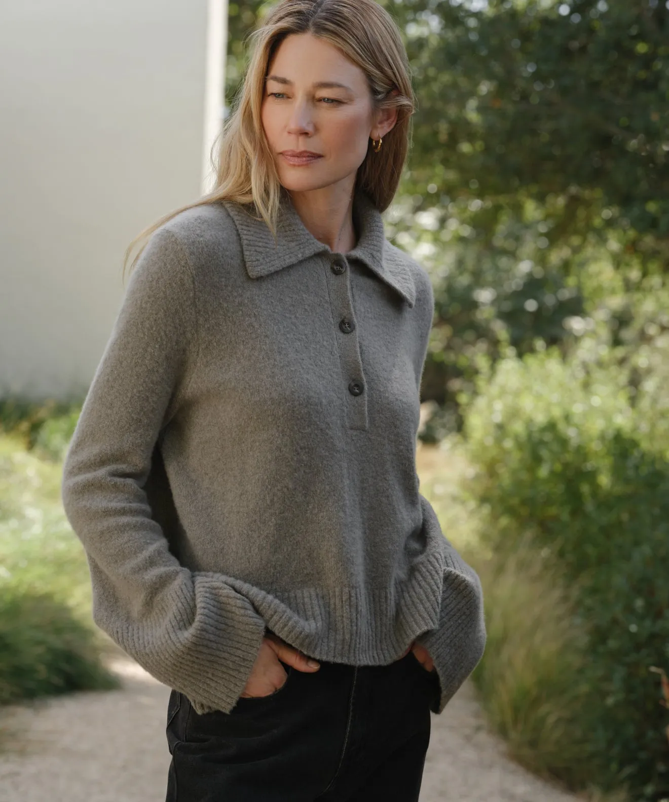 Cashmere Stevie Polo sold by Jenni Kayne