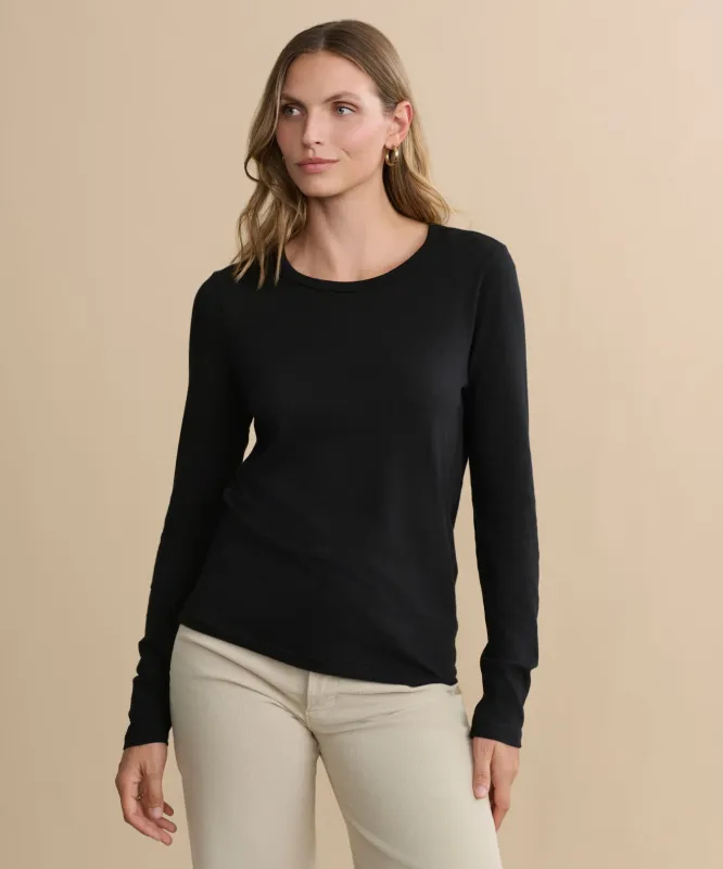 Long-Sleeve Slim Tee sold by Jenni Kayne