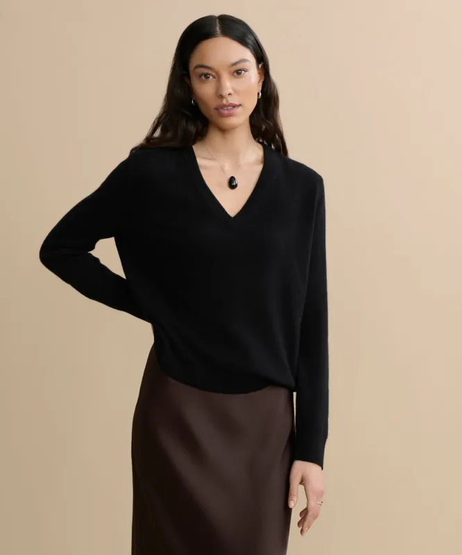 Flynn Cashmere Sweater sold by Jenni Kayne