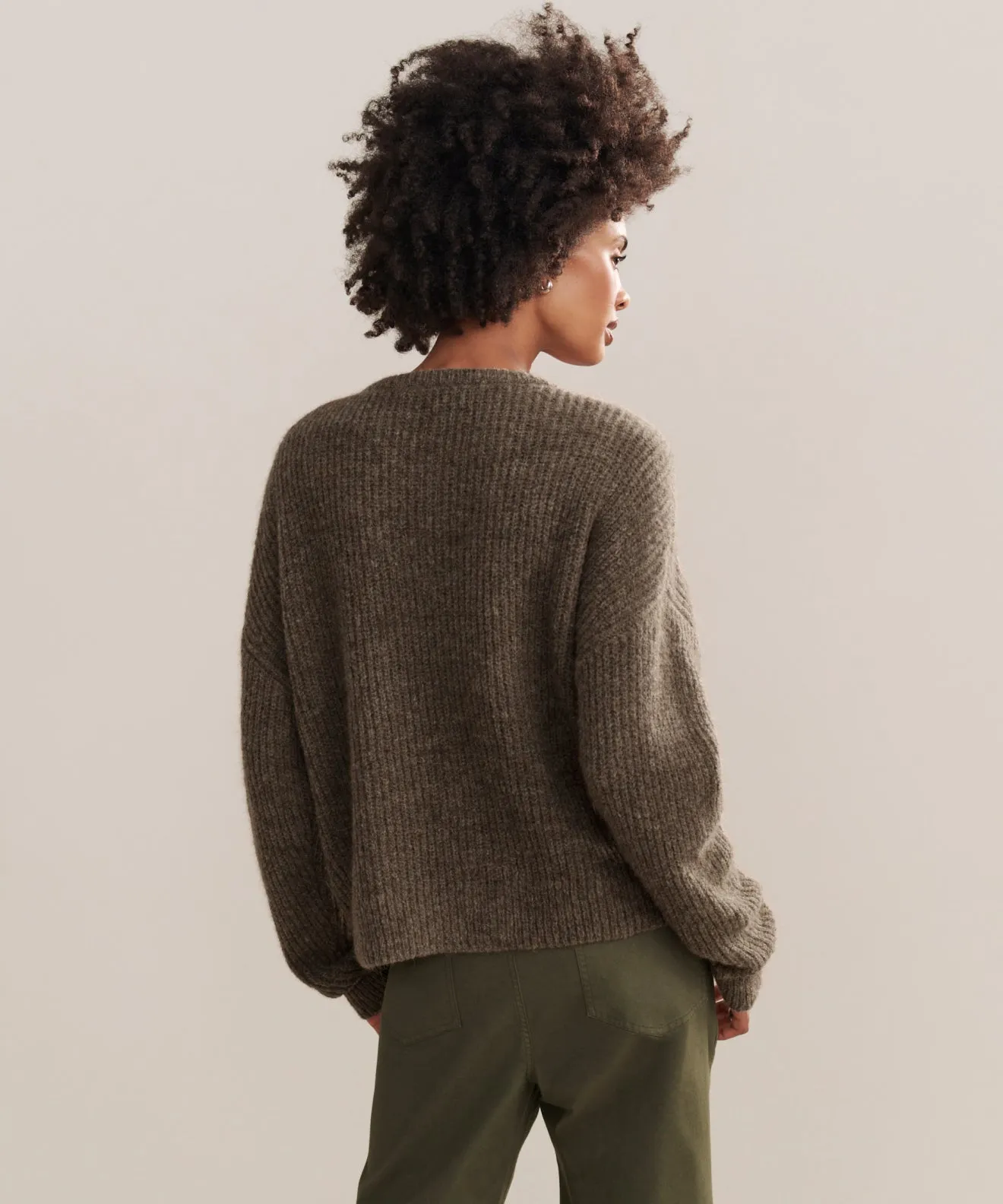 Hayes Crewneck Cardigan sold by Jenni Kayne product image thumbnail 4