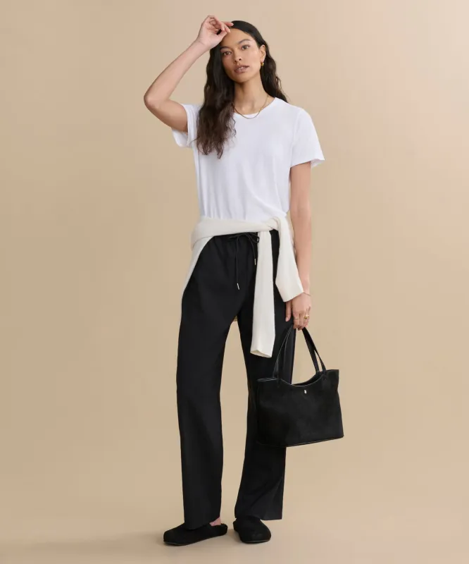 Cotton Slim Tee sold by Jenni Kayne