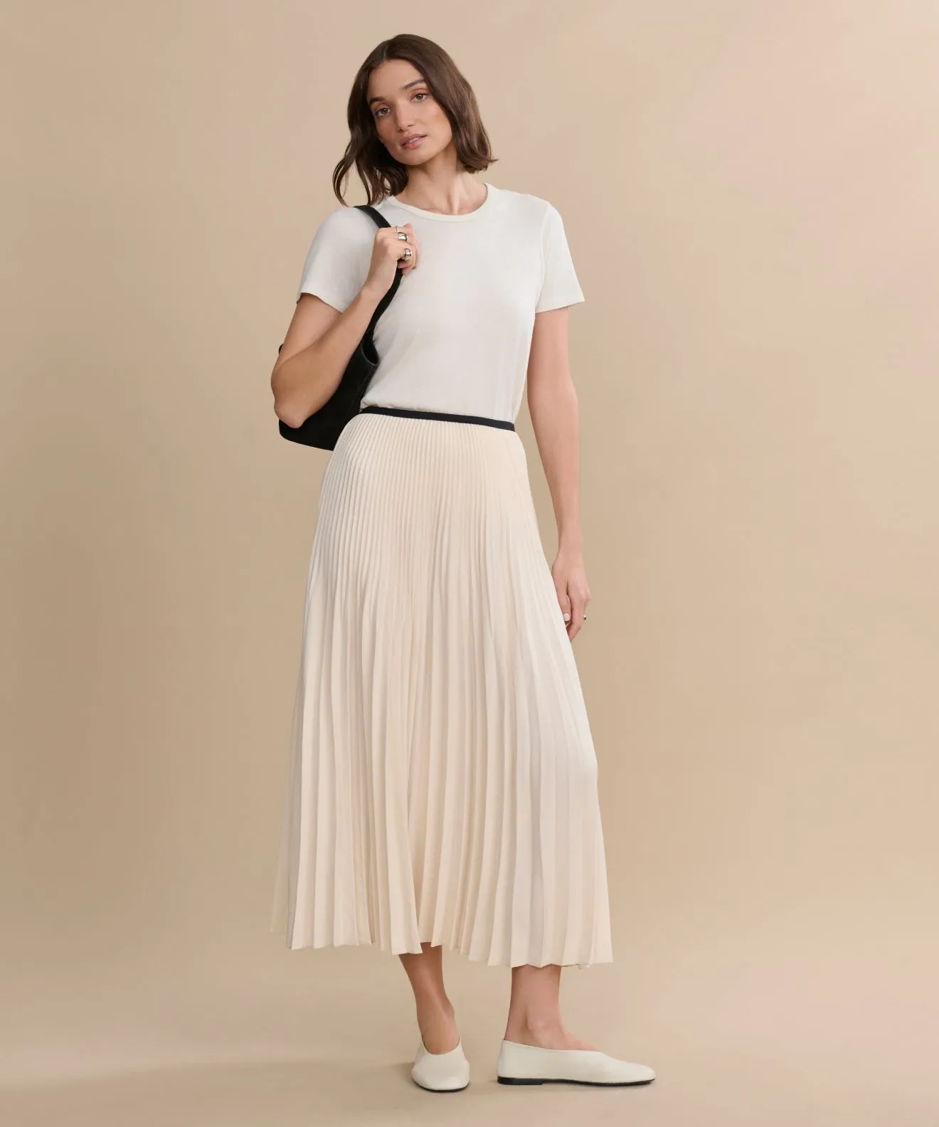 Pleated Skirt sold by Jenni Kayne