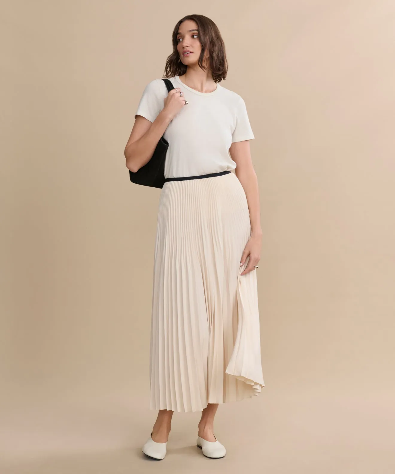 Pleated Skirt sold by Jenni Kayne product image thumbnail 3