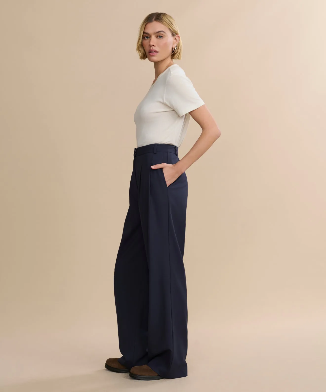 Wool Jones Trouser sold by Jenni Kayne product image thumbnail 3