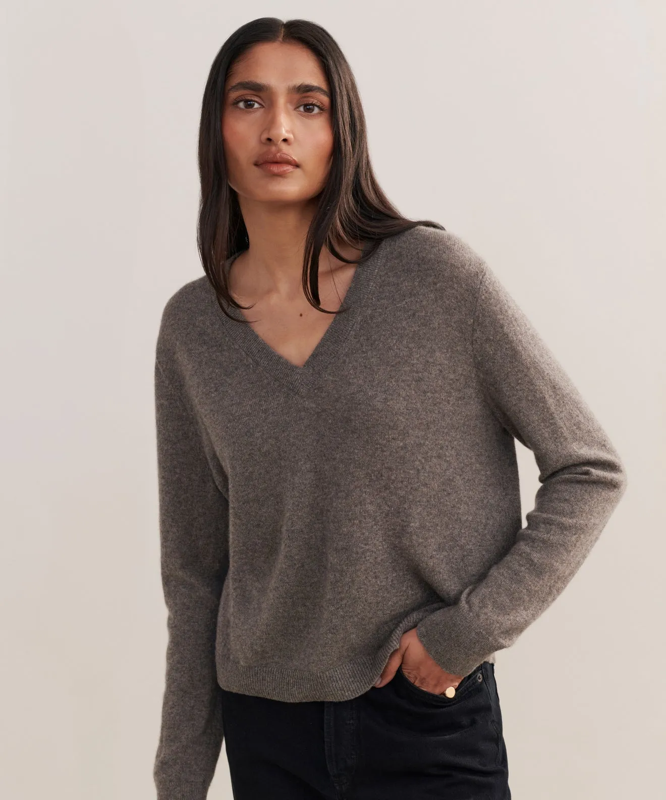 Flynn Cashmere Sweater sold by Jenni Kayne
