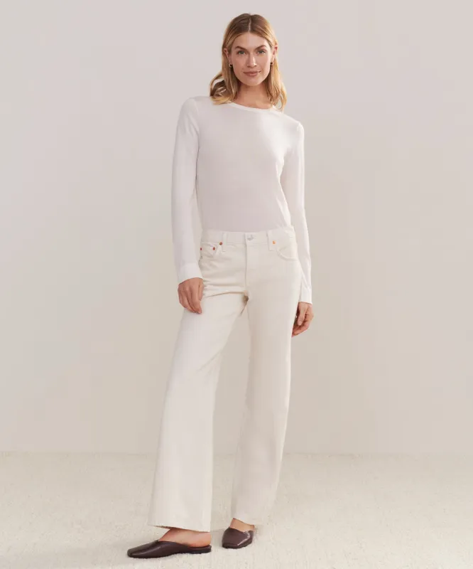 Mid Rise Wide Leg made by Re/Done