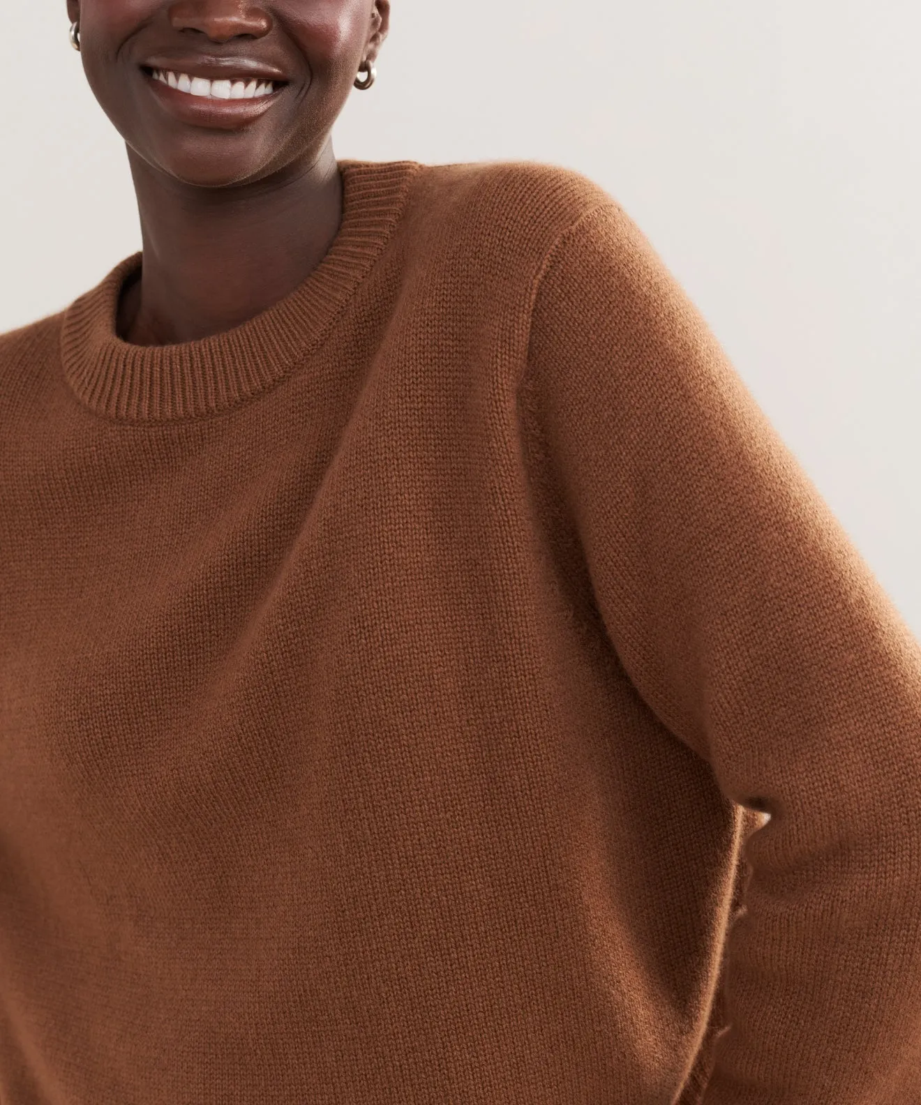Cashmere Oversized Crewneck sold by Jenni Kayne product image thumbnail 2