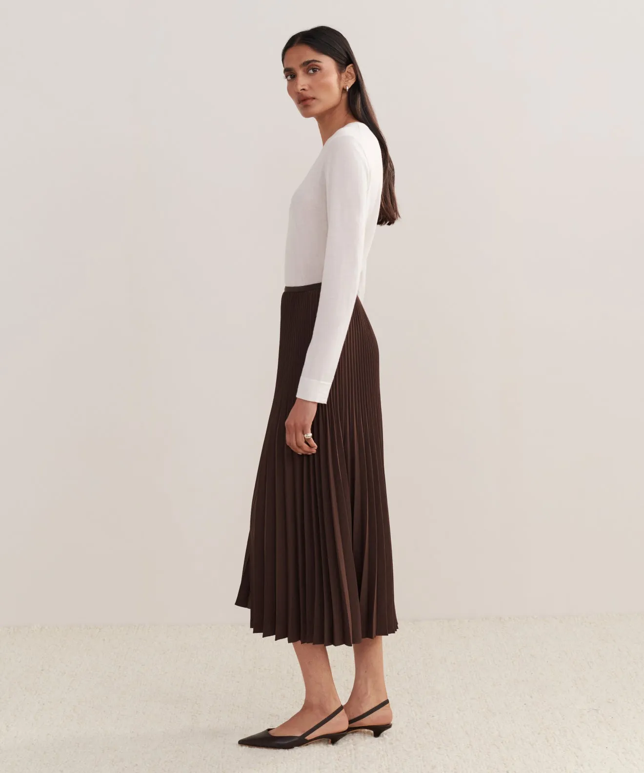 Pleated Skirt sold by Jenni Kayne product image thumbnail 3