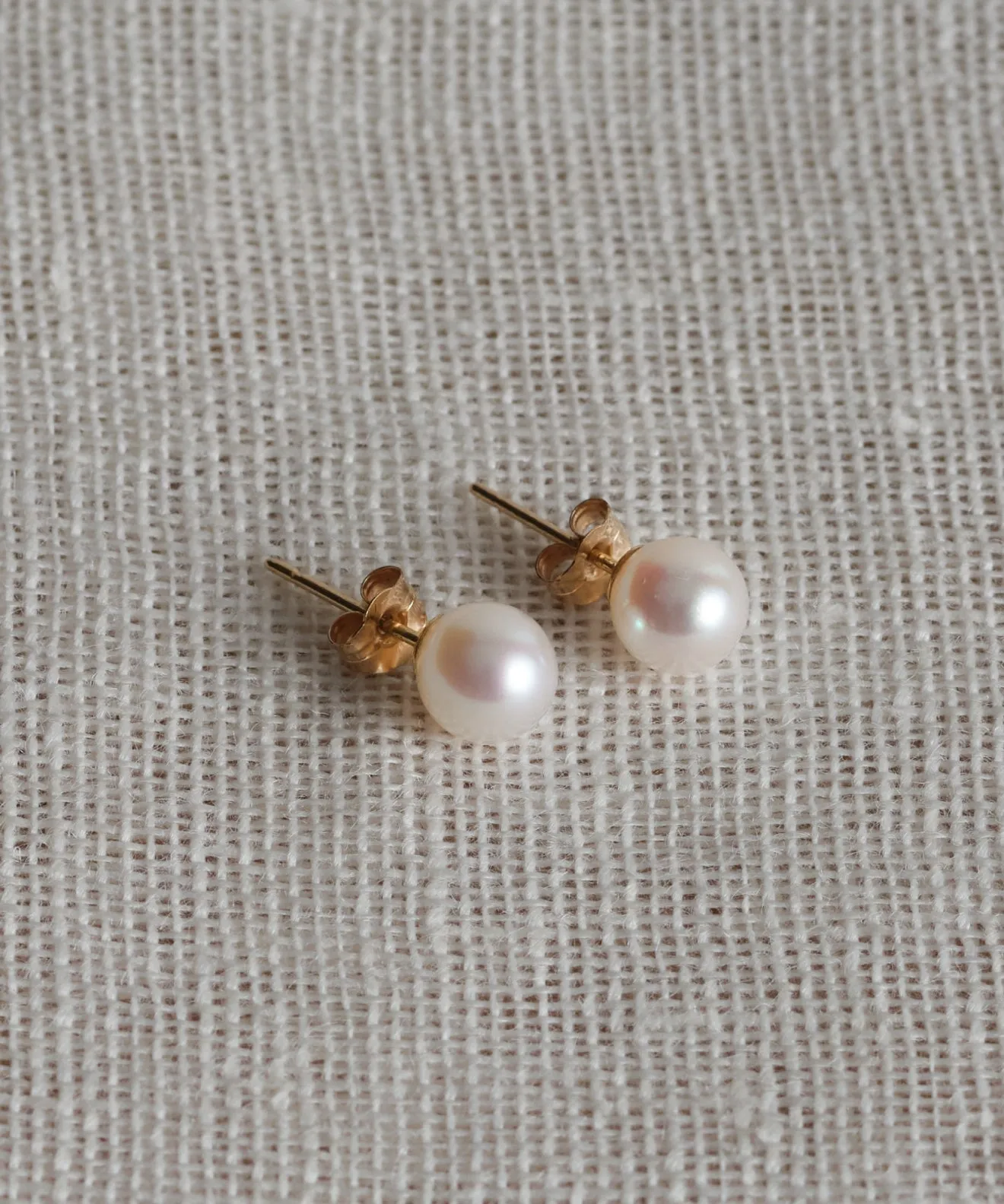 Medium Loren Pearl Studs sold by Jenni Kayne