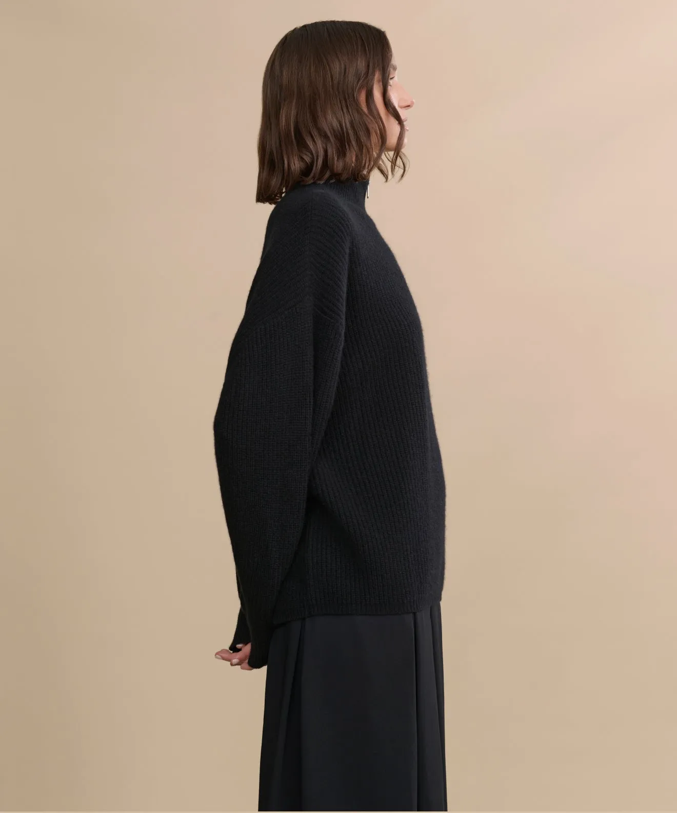 Cashmere Half Zip sold by Jenni Kayne product image thumbnail 3